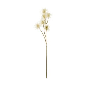 Cream Xanthium Spray Artificial Flower Stem