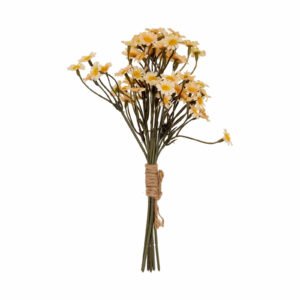 Cream Daisy Bunch Artificial Flower Stem