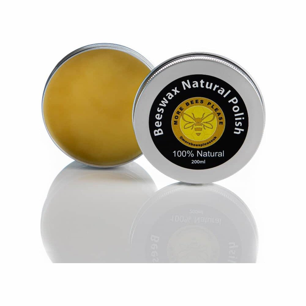 Natural beeswax household polish