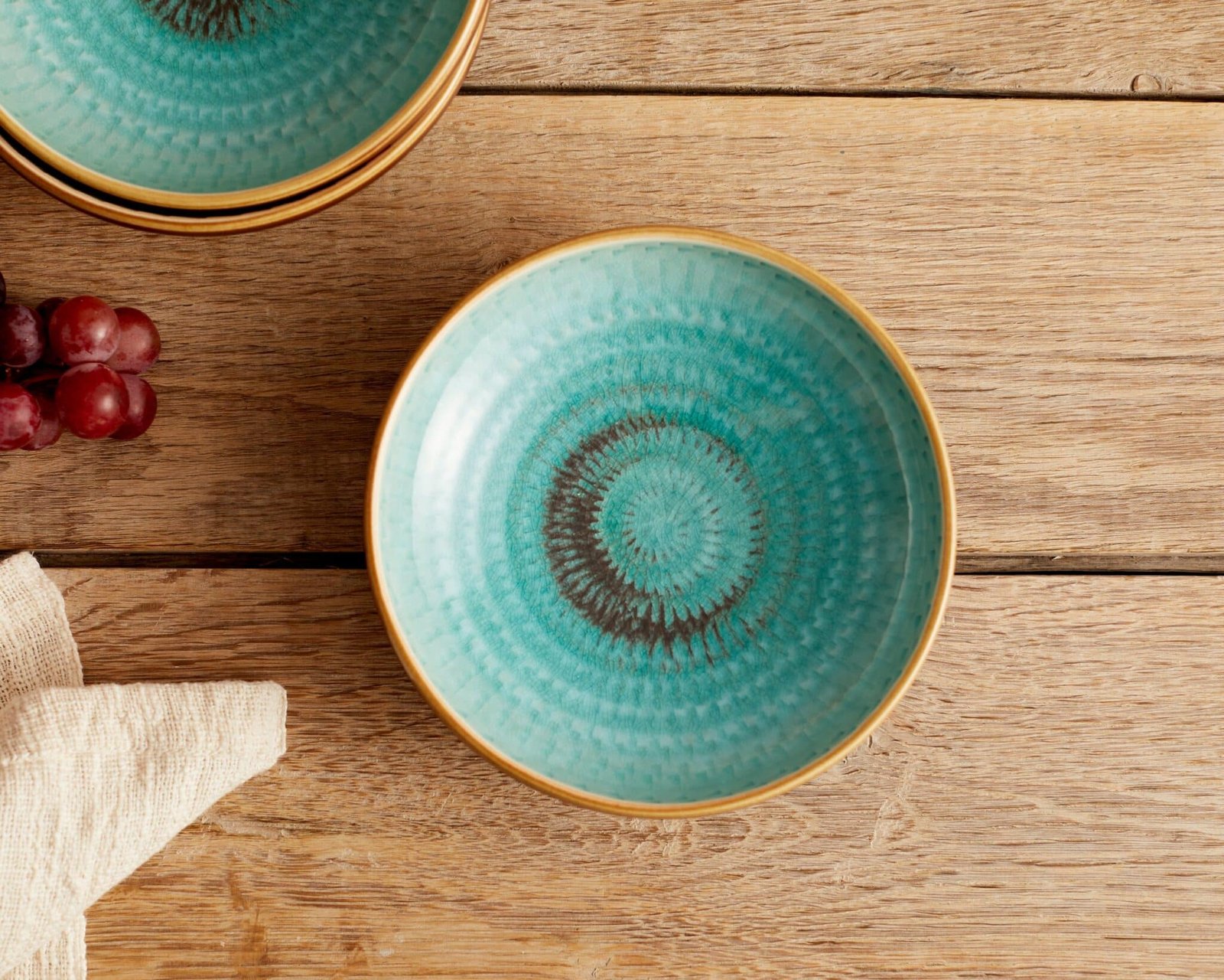 Josephine light blue porcelain bowl