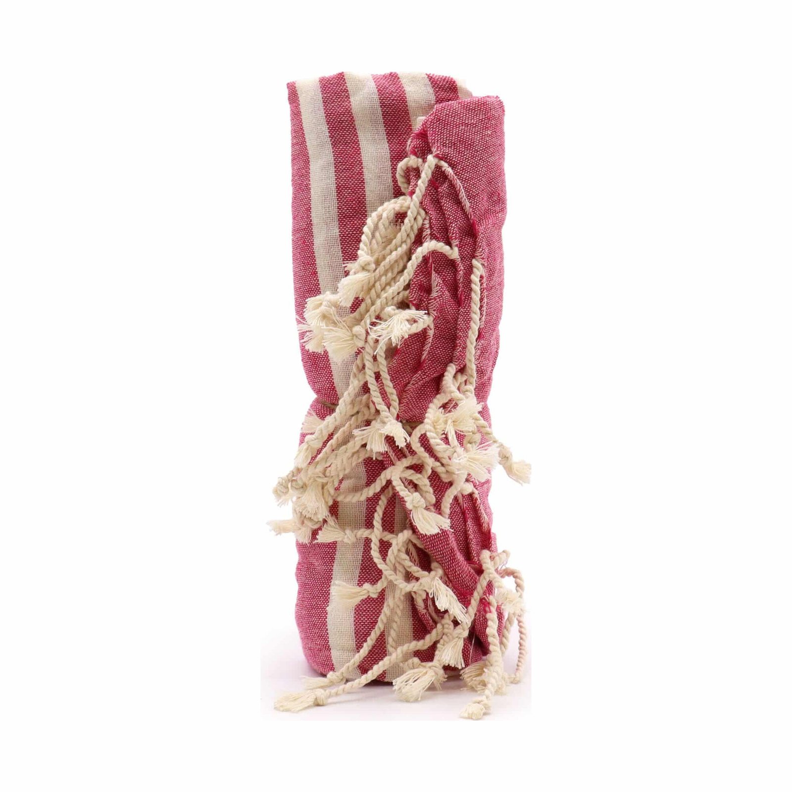 Cotton Pareo Throw - 100X180 cm - Hot Pink