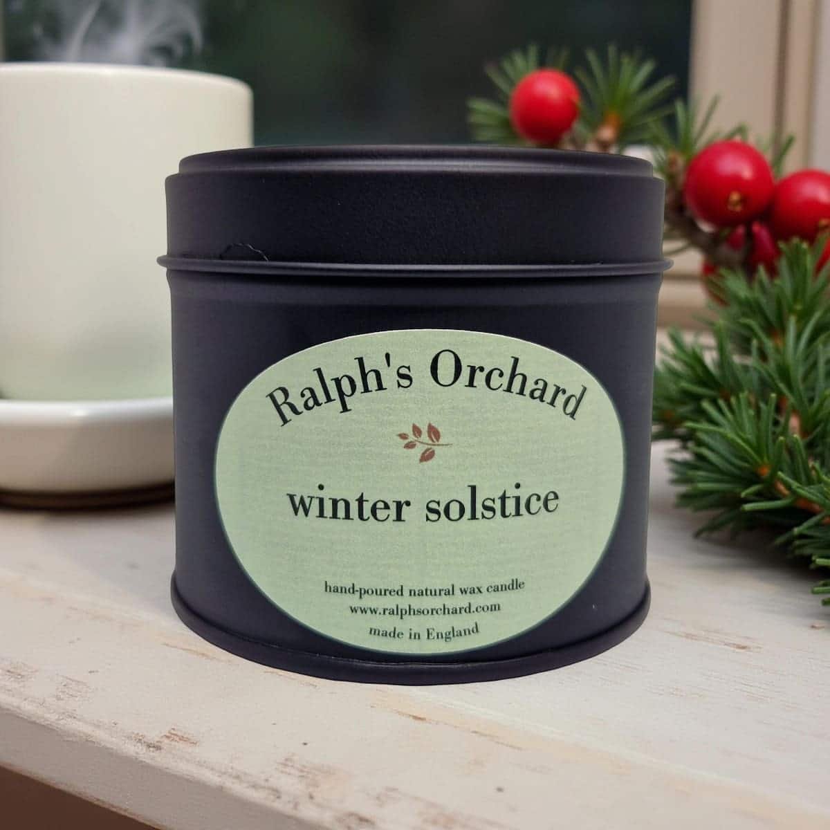 Matte Black Classic Candle 16 Matte Black Classic scented candle