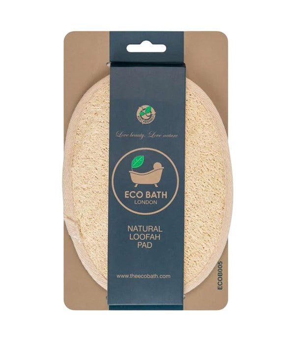 Natural Loofah Bath Pad – Eco Bath London